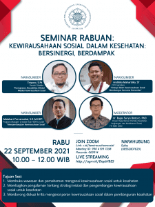 Kewirausahaan Sosial dalam Kesehatan: Bersinergi, Berdampak
