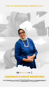 Biografi | Ilmuwan Kanker Mendunia Prof. dr. Sofia Mubarika Haryana, M.Med.Sc, Ph.D